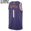 Dres Phoenix Suns Devin Booker Nike 2023-24 Icon Edition Ljubičasta Swingman - Dječji